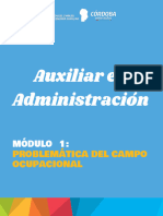 Módulo 1 - Auxiliar en Administración