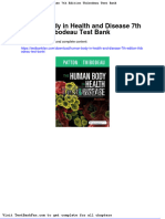 Full Download Human Body in Health and Disease 7th Edition Thibodeau Test Bank