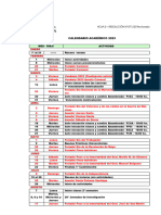 Calendario Acadmico 2023