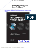 Full Download Using Information Technology 10th Edition Williams Test Bank