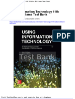 Full Download Using Information Technology 11th Edition Williams Test Bank
