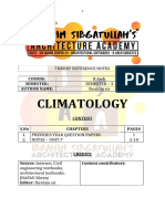 Climatology (Unit-7)