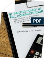 El Pastor Como Un Fiel Administrador GCJ