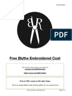US Letter Free Blythe Embroidered Coat