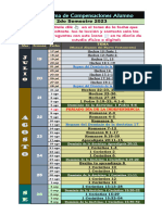 Cronograma de Compensaciones para Alumnos 2do Semestre 2023