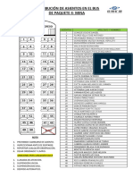 Distribucion de Asientos Del Bus de Paquete 4