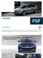 2013 VW Jetta Sales Brochure Mexico