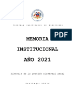 Memoria 2021