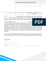 Formato Carta-De-Recomendacion-Personal