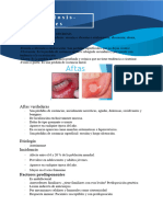 Aftas - Aftosis - Aftoides
