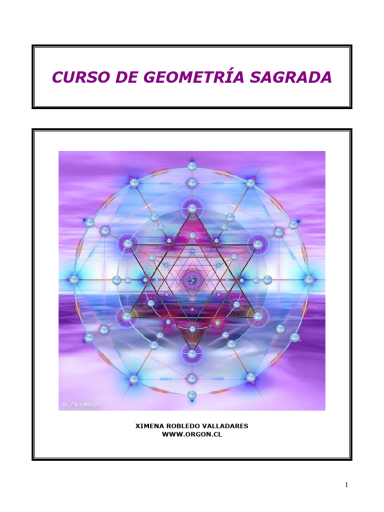 Geometria Sagrada Pdf Libro Guia Oraculo Activaciones De Geometria