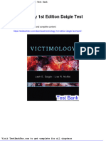 Full Download Victimology 1st Edition Daigle Test Bank