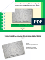 Caderno I Educação Infantil