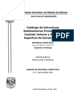 Catalogo de Estructuras Sedimentarias - Daniel NÃºÃ Ez