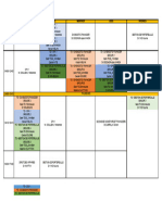 Horaires Lundi Mardi Mercredi Jeudi Vendredi