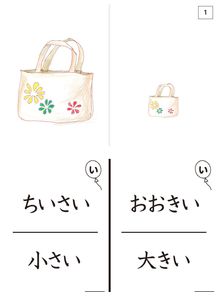 形容詞カード 1 | PDF