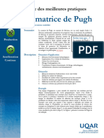 Fiche Matrice Pugh