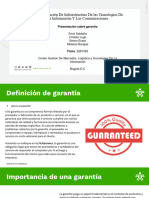 Presentacion de Garantia