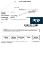 Tarjeta - Identificacion - Rendición Regular - PAES - C21705053