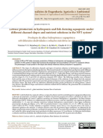 Lettuce Production in Hydroponic and Fish-Farming Aquaponic Under Different Channel