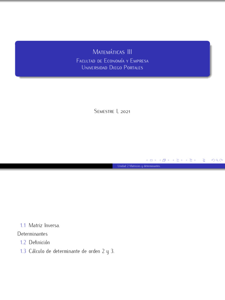 Clase 16-05-2021 Matriz Inversa | PDF | Determinante | Matriz (Matemáticas)