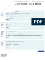 Verificação de Aprendizagem - Semana 07