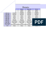 Horario