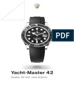 Yacht-Master 42: Oyster, 42 MM, Ouro Branco