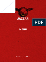 Jazzar - Menu