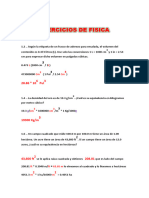 Ejercisios de Fisica