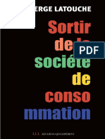 Sortir de La Société de Consommation (Serge Latouche (Latouche, Serge) ) (Z-Library)