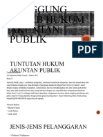 Tanggung Jawab Hukum Akuntan Publik