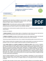 Uruguay - Aduana - Normas para El Ingreso de Equipaje para Extranjeros y Ciudadanos. 2005.