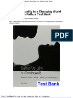Full Download Human Sexuality in A Changing World 10th Edition Rathus Test Bank