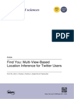 Find You - Multi-View-Based Location Inference For Twitter Users