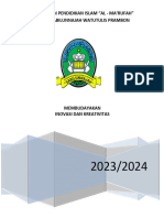 3.1.2.2 Membudayakan Inovasi Dan Kreativitas