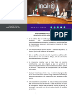 INAI: Propuesta para Desaparecer Este Órgano Pone en Riesgo El Estado de Derecho