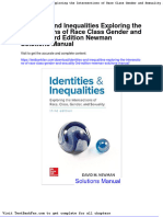 Full Download Identities and Inequalities Exploring The Intersections of Race Class Gender and Sexuality 3rd Edition Newman Solutions Manual