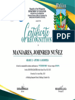 Certificate Ramos