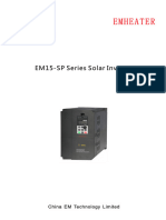 Solar Drive EM15 SP User Manual