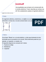 3.5 Leyes de Kirchhoff