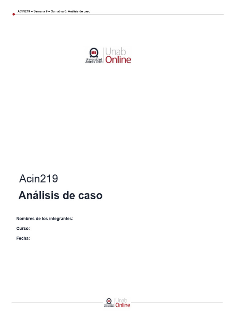 Acin219 s9 Entregable | PDF | Compartir (Finanzas) | Business