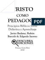 Cristo Como Pedagogo Principios Biblicos