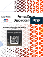 Formación en Deposición Fundida