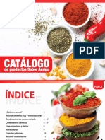 Catalogo Sabor Amigo