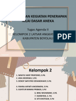 LK Kelompok 2 Latsar Angkatan 100 Boyolai Agenda 2 Penerapan Nilai