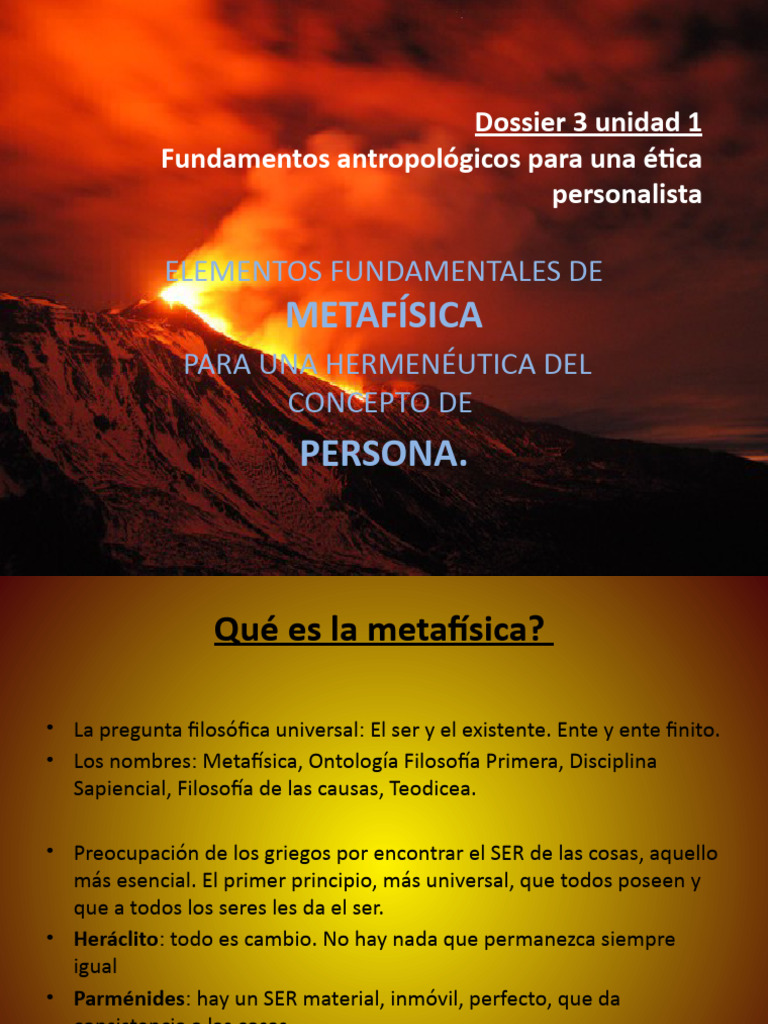 Dossier 3 Formacion Humanistica | PDF | Esencia | Teoría de sustancias