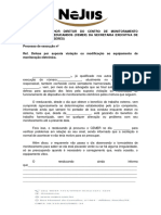 Modelo Defesa Por Suposta Violação Ou Modificação Ao Equipamento de Monitoração Eletrônica.