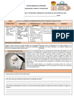 3° SEC. EDA 3 SEMANA 3 CYT Explica 2023 Puentes de Hidrógeno y Propiedades Físicas de Los Compuestos Según El Enlace