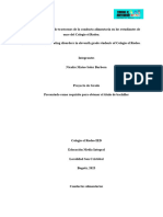 Trastornos de Conducta Alimentaria